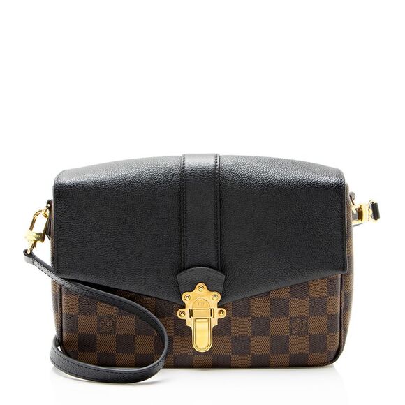 Louis Vuitton Handbags - Louis Vuitton Damier Ebene Calfskin Clapton PM Shoulder Bag